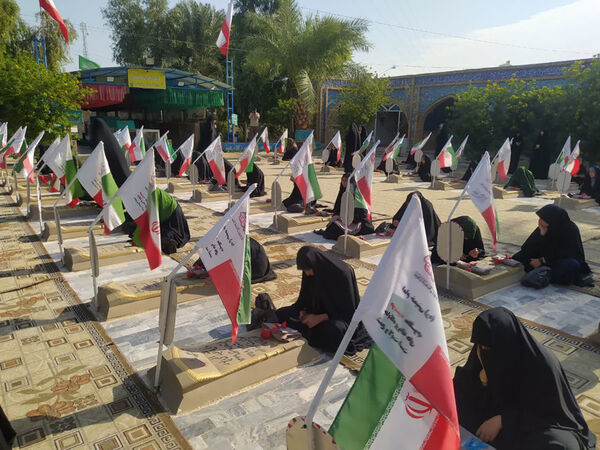 اردوی خادمان کاروان‌های راهیان نور دانش‌آموزی استان قم