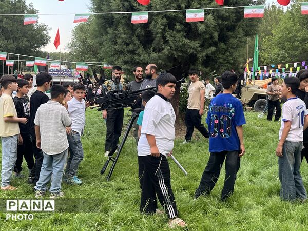 عید غدیر با شور مردمی و برنامه‌های متنوع در پارک کوثر نظرآباد 