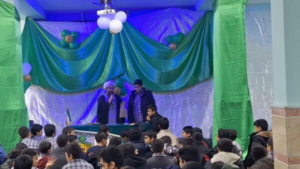 مراسم جشن سالروز میلاد امام علی(ع) در دبیرستان شادیان قم