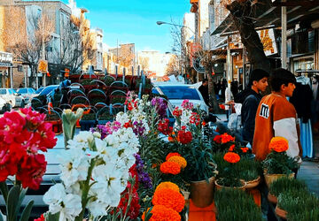 رنگ و بوی عید در کوچه پس کوچه‌‌های فارسان 