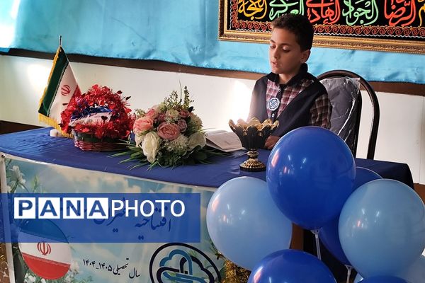 افتتاحیه «سفیران سلامت» در دبستان شهید قلنبر ناحیه دو شهرری 