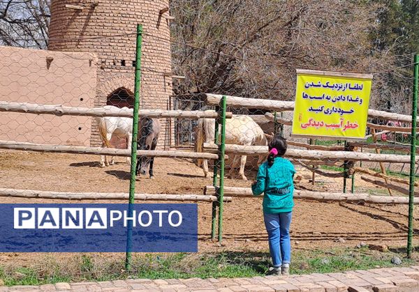 آیین باستانی سیزده بدر در دهکده ی  چوبی نیشابور