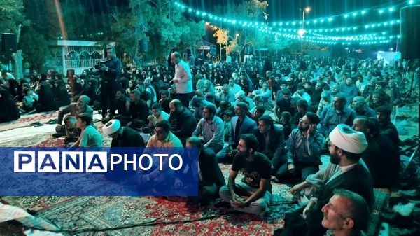 حضور پرشور مردم نورآباد در یادبود شهید حسین محمودی