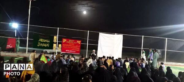 مراسم سوگواری رهبر شهید امام قائد در روستای زیارت پیرکرکان قلعه‌گنج 