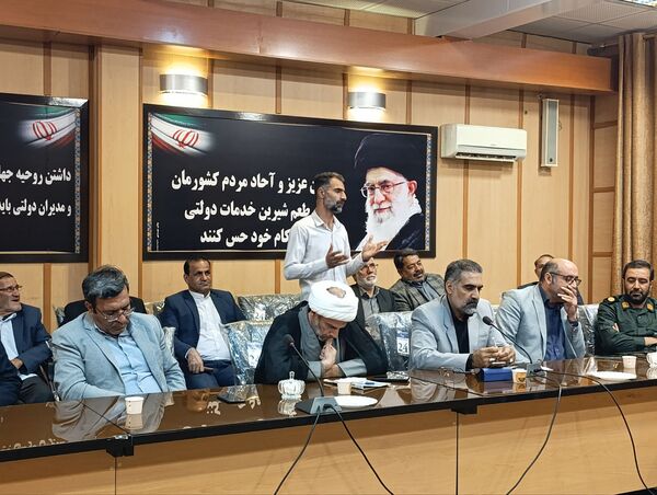 بررسی وضعیت اوقات فراغت و امکانات ورزشی در جلسه شورای فرهنگ عمومی بخش خزل با حضور نماینده نثاری