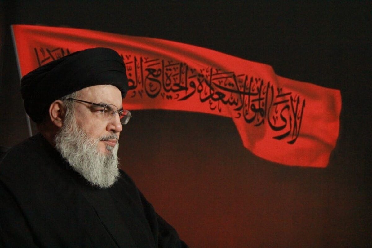 مراسم باشکوه سالگرد شهادت سید حسن نصرالله برگزار شد+عکس