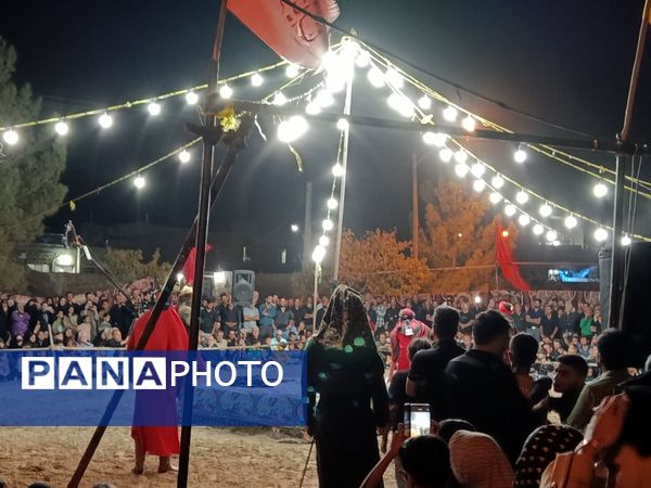 مراسم تعزیه خوانی در کاشمر 