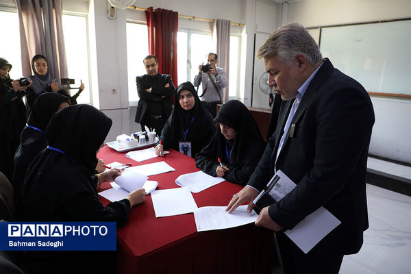 بازدید خبرنگاران از کانون‌های ارزیابی دانشجو‌معلمان ورودی 1403 دانشگاه فرهنگیان