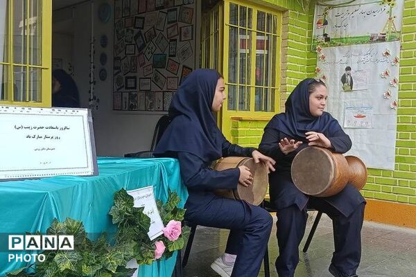 جشن ولادت حضرت زینب (س) در ناحیه دو شهرری 