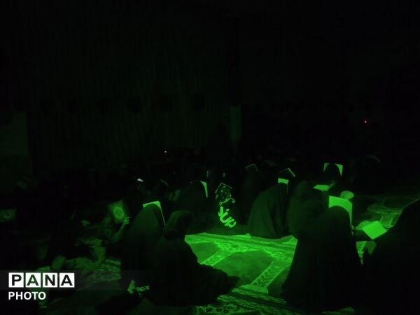 سومین شب قدر در مسجد جامع فیض آباد