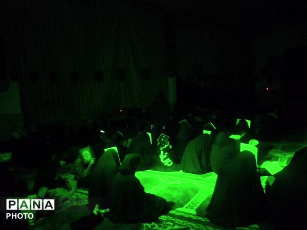 سومین شب قدر در مسجد جامع فیض آباد