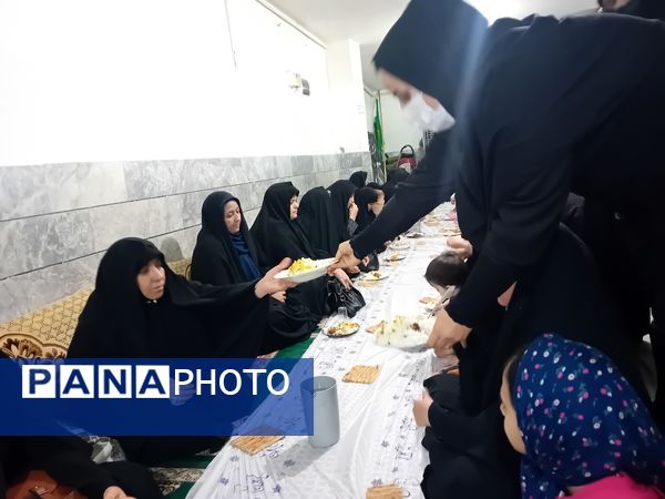 مراسم ایام فاطمیه در مسجد پنج تن آشخانه