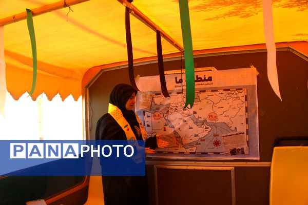 برپایی موکب عشاق الحسین در استان یزد