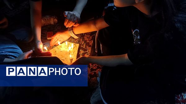 مراسم شام‌غریبان حسینی در شهرستان خانمیرزا