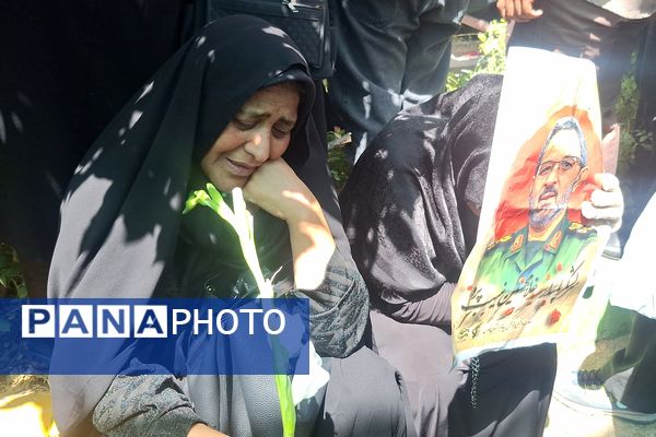 مراسم تشییع پیکر سردار شهید غلامحسین غیب پرور