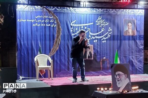  تهران سیاهپوش در شام غریبان رهبر شهید