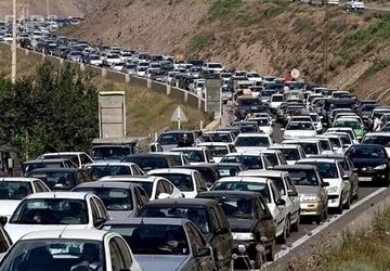 ترافیک سنگین و نیمه‌سنگین در برخی محورهای مواصلاتی کشور 