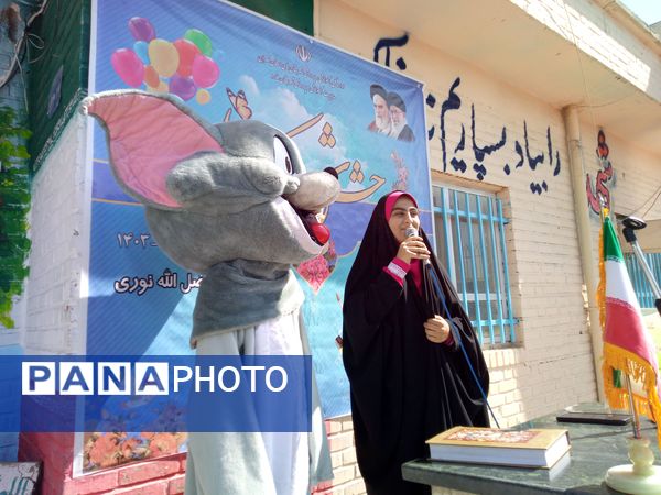 برگزاری آیین بازگشایی مدارس در مدرسه شیخ فضل‌الله صفادشت