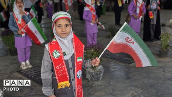 پیشتازان نظرآباد در بهشت‌رضا؛ پژواک عهدی که خاموش نمی‌شود را رقم زدند