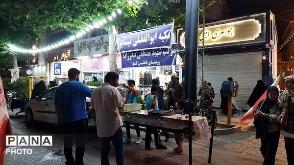 موکب مردمی شهید مصطفی صدر زاده در هشتاد و پنجمین شب از اجتماعات مردمی 