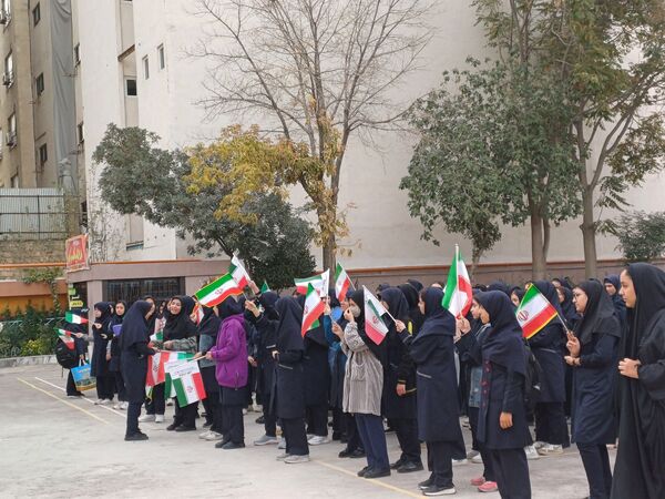 مراسم بزرگداشت شهید سید حسن نصرالله در ناحیه ۲ مشهد