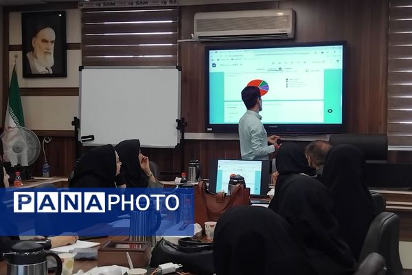 برگزاری جلسه آموزشی سرگروه های آموزشی قطب شهرری به میزبانی ناحیه یک شهرری