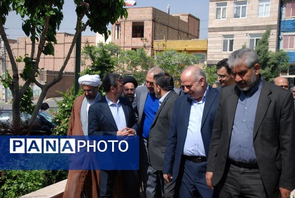 بازدید یک‌روزه فرماندار شهرستان ری از بخش خاوران و شهر قیامدشت ری یک