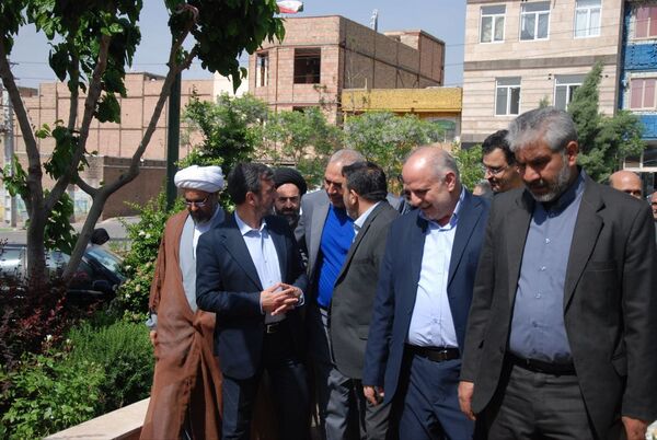 بازدید یک‌روزه فرماندار شهرستان ری از بخش خاوران و شهر قیامدشت ری یک
