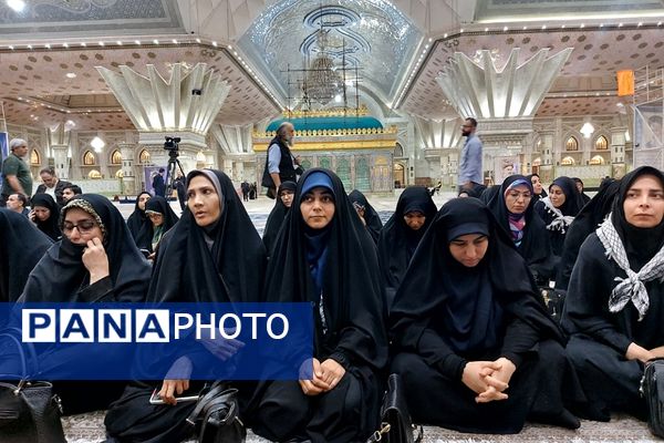 مراسم تجدید میثاق وزیر آموزش و پرورش و معلمان با آرمان‌های امام راحل و شهدا