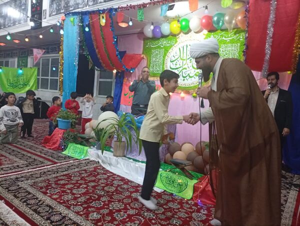 جشن میلاد امام علی (ع) در حسینیه حیدری فدافن