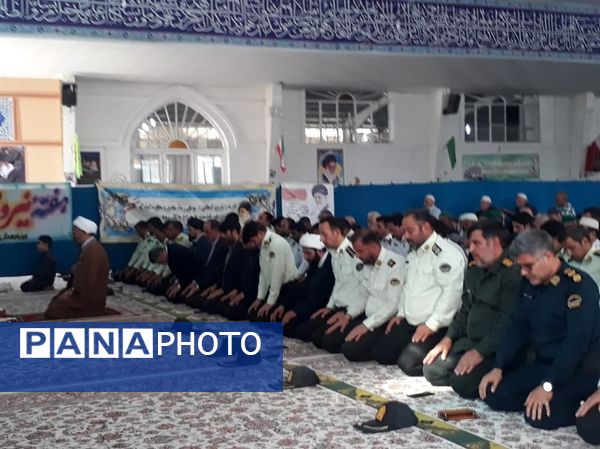 حضور پرشور مردم ولایتمدار شهرستان شیروان در نماز جمعه 