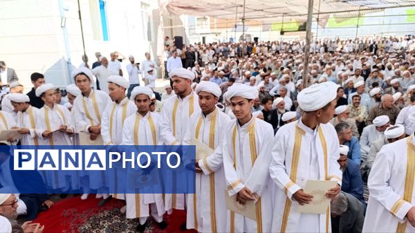 مراسم فارغ التحفیظی قرآن کریم دارالقرآن نورالانور بندرترکمن 