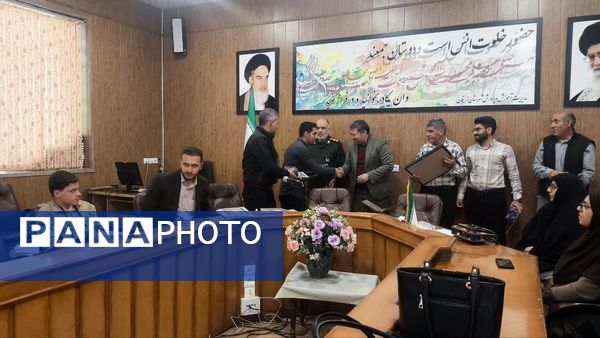 تقدیر وتشکر از سفیران مقاومت و گروه جهادی تهرانی مقدم 
