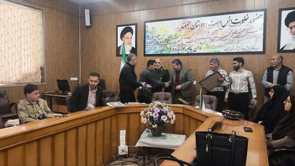 تقدیر وتشکر از سفیران مقاومت و گروه جهادی تهرانی مقدم 