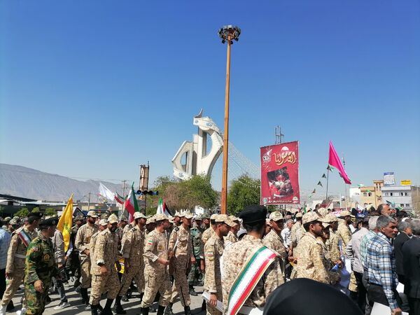حضور پر شور مردم شهرستان کازرون در راهپیمایی روز قدس
