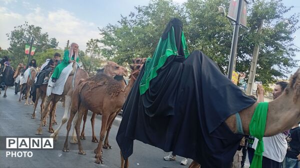  خروش عاشقان حسینی در جاماندگان اربعین شهرستان ملایر