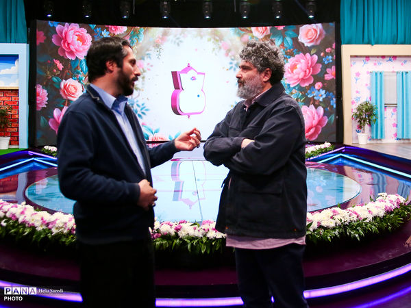 پشت صحنه برنامه تلویزیونی «جشن فرشته ها»