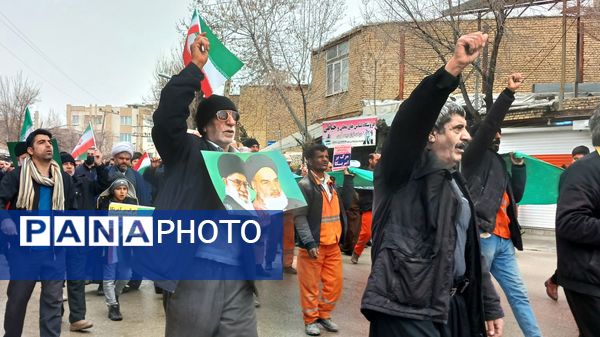راهپیمایی ۲۲ بهمن در شهرستان فارسان