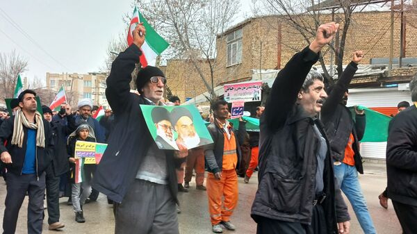 راهپیمایی ۲۲ بهمن در شهرستان فارسان