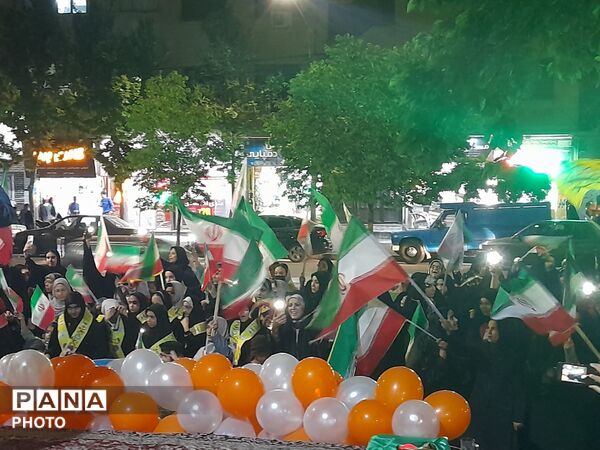 اجتماع دختران جان فدای ایران