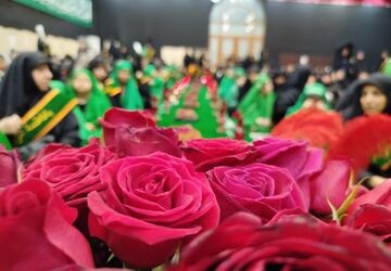 برپایی سفره مهر حضرت رقیه (س) در آمل
