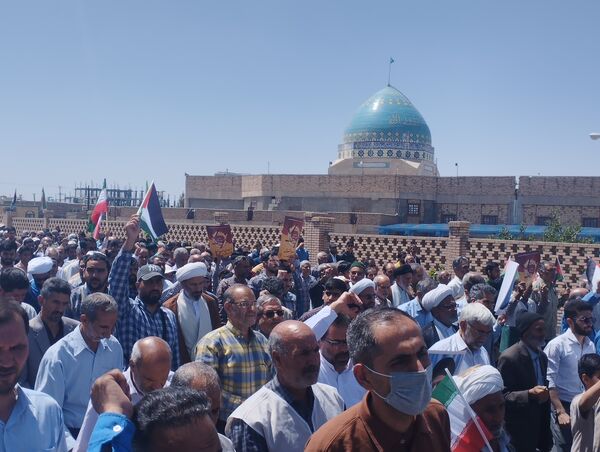 راهپیمایی جمعه‌های خشم در بیرجند