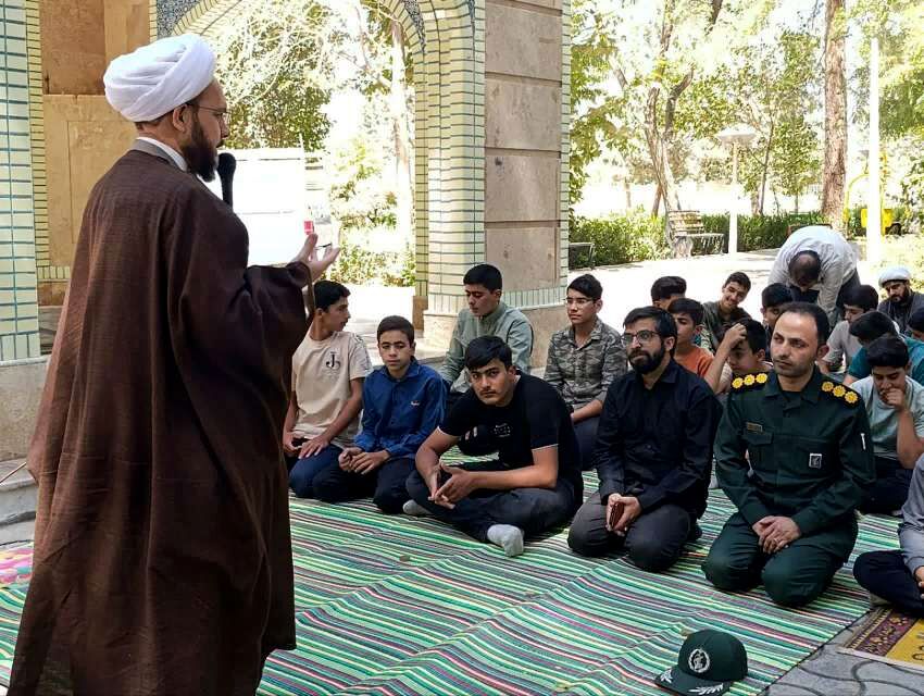 اردوی یاوران ولایت ویژه پسران در شهرستان خلیل آباد 