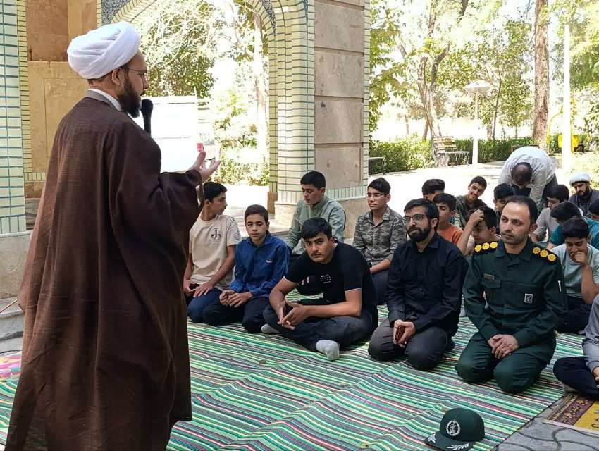 اردوی یاوران ولایت ویژه پسران در شهرستان خلیل آباد 