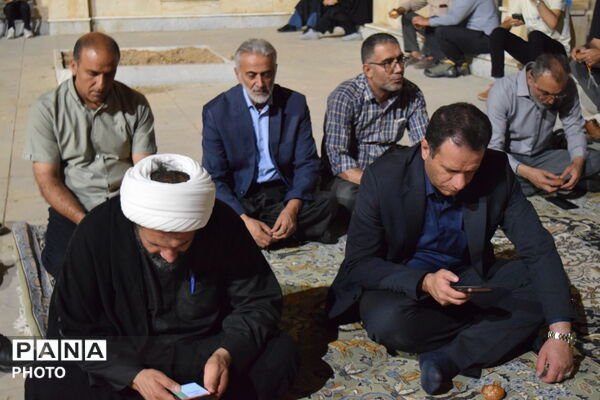 فارسان در مسیر کربلا؛ صد و پنجاه و پنجمین تجمع شبانه مردم با حال‌وهوای اربعین