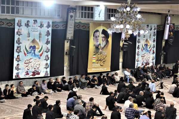 مراسمی به یاد شهدا در ایام رحلت حضرت معصومه(س)