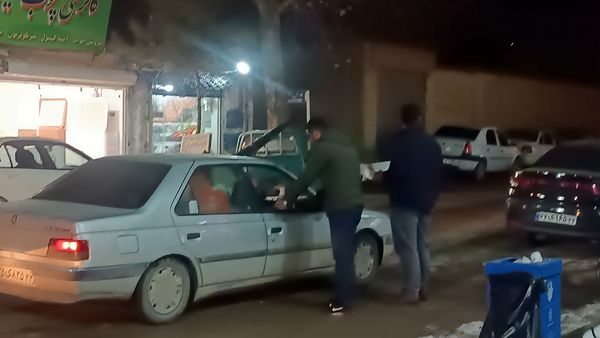 موکب پذیرایی مسجدالرضای نیشابور به‌مناسبت میلاد امام زمان (عج)