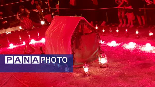 شمع‌های ماتم شام غریبان در لرستان