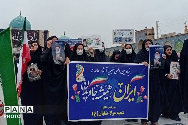  راهپیمایی باشکوه روز قدس در شهرستان پیشوا