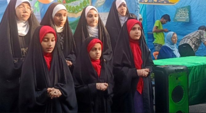 غدیر در رودهن رنگ"موکب گردی" گرفت